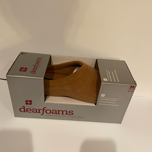 Mens NIB Dearfoam slippers - Picture 6 of 9